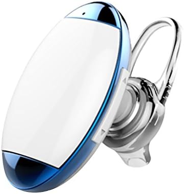 Mini Bluetooth Headset,Coio Lightweight Wireless Bluetooth 4.0 Earbuds In-ear Earphone with Mic and Handsfree for iPhone Samsung Galaxy and Other Smartphones (Blue-White)