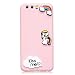 Produktbild Huawei P10 Plus Hülle, Chreey Neu Bunte Szene Niedlich Dekoration Candy Soft TPU Silikon Case Backcover Gummi Handytasche Schutzhülle Matt Cover [Rosa]