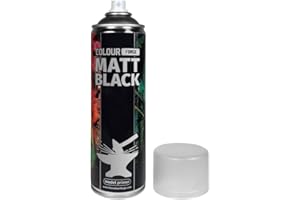 COLOUR FORGE Matt Black Spray (500ml)