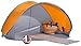 Produktbild 4Uniq Pop Up Zelt - Strandmuschel Campingzelt orange/grau 18631-001
