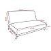 Children's Convertible 2 Seater Clic Clac Sofa Bed - Duck Egg