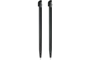 FPC 2x Black Replacement Touch Screen Stylus Pen, Compatible with Nintendo DSi XL (NDSi XL)