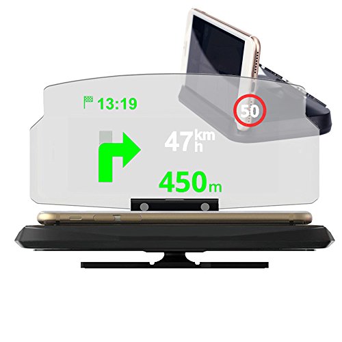 vonky universale 6.0Â pollici telefono titolare di navigazione della vista con Head Up Display per auto GPS