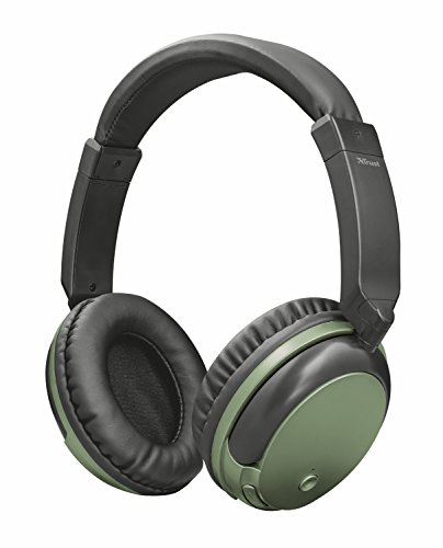 Trust Urban Kodo Cuffie Wireless Bluetooth, Verde