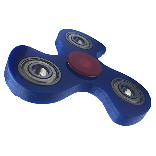 Tri Fidget Hand Spinner – Ultraschnelle Kugellager – Spielzeug Tolles Geschenk (Spinner mit 3 Kugellagern) - 2