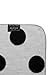 Meyco Baby Blanket Black Label 100% Organic Cotton, 75 x 100 cm, Big Dot, Black / White