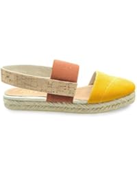 Sandalias alpargatas Flow Slingback Navy / Natural Cork