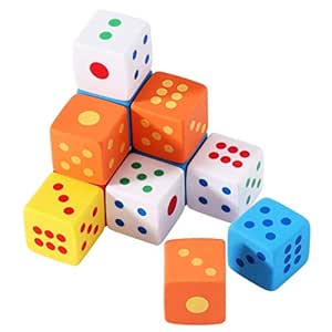 Homies International Set Of 4 Pieces Cute Stylish Round Cube Ludo Dice Shaped Dust Free Eraser Rubber For Kids For Birthday Party Return Gift Color Print Sent Randomly As Per Availability Amazon In