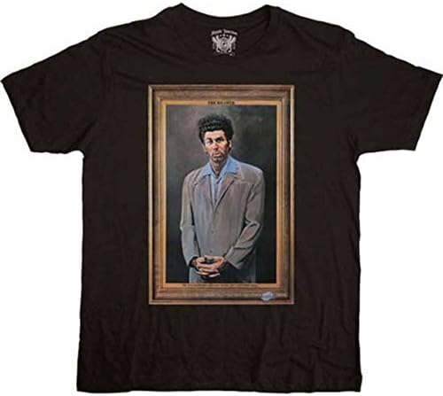 Seinfeld The Kramer Framed Black T-Shirt Tee XXL
