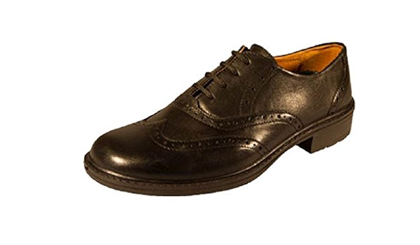wide fit brown brogues