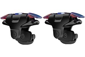 ibasenice Mobile Controller Trigger Für Handy Gaming Metallgriff Schießknopf Kompatibel Mit Smartphone Und Spielplattform