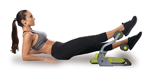 Body Sculpture Core Trimmer 28518, 6in1 Fitnessgerät, Bauchtrainer Beintrainer Rückentrainer und Schultertrainer in einem, idealer Muskeltrainer für Zuhause – bis 120kg – klappbar inkl. DVD - 6