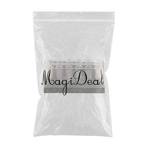 MagiDeal 12 Farben Lidschatten Makeup Eyeshadow Kosmetik Pro Mini Lidschattenstifte – 01# - 2
