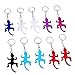 Produktbild Baoblaze 10pcs Tier Form Aluminium Flaschenöffner Kapselheber mit Schlüsselanhänger - Gecko