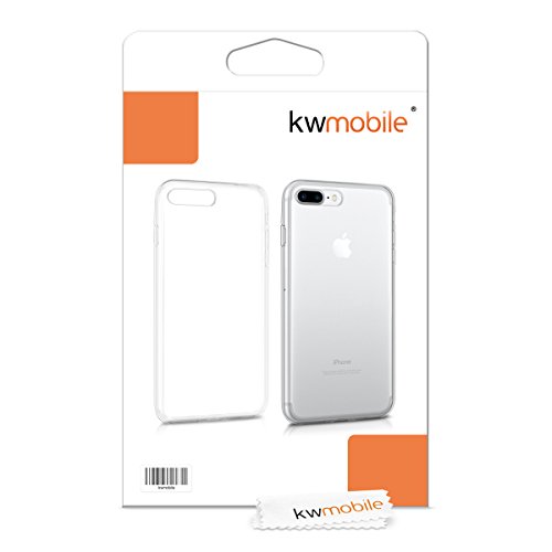 kwmobile Funda para Apple iPhone 7 Plus   8 Plus - Case para m  vil en TPU silicona - Cover trasero en transparente