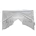Produktbild Qisan Canopy Zelt Carport Gazebos Marquee Markise 10 X 30-Fuß Domain Carport mit Seitenwänden, (weiß)