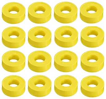 AQUALIQUID RO Teflon Tape 15Mtr for Plumbing Pipe Fittings,Aquarium,Washing Machine,Water Tap to fix Water Leak & Tap Installation (Pack Of 16)