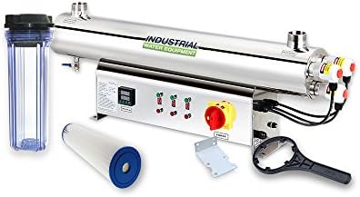 300w UV Ultra Violet Light Water Filter Disinfection System and Controller Kit 302l/pm - 1.5" Connection (S008 Range)