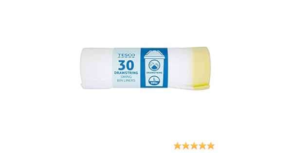 tesco drawstring bin bolsas