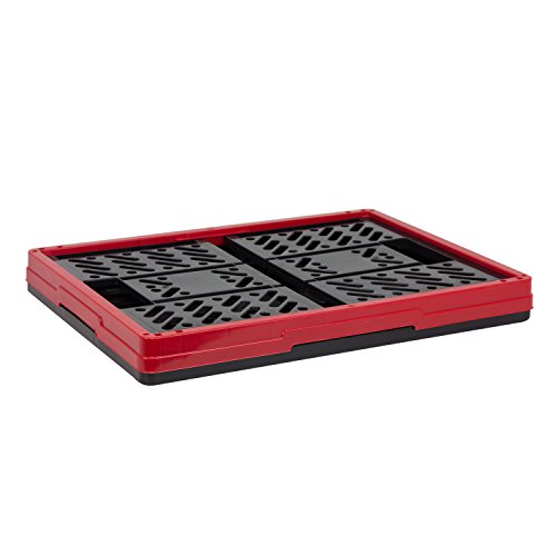 Keeeper OKT Klappbox 32L 47,5×34,5x23cm Box Transportbox Transportkiste Kiste Einkaufsbox rot - 3