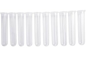 MiawPay 10 PCS 20ml Conical Centrifuge Tube Microcentrifuge Tube Sterile Plastic Test Tubes with Leak-Proof Screw Caps Lab Container with Graduated and Write-on Spot, Non-Pyrogenic, DN/RNase Free