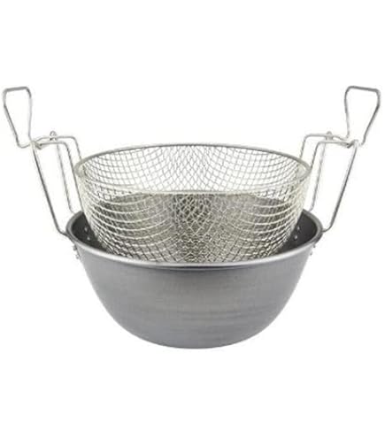 Friggitrice Professionale Cuoco 28 Cm Con Doppio Manico - Accademia Mugnano - Foto 13