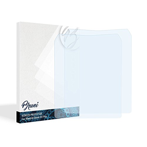 Bruni Screen Protector compatible with Vkworld Stone V3 Plus Protector Film, crystal clear Protective Film (2X)