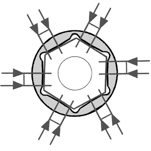 Famex Steckschlüsselsatz mit 72 Zahn Knarren – 12,5 mm, 1/2-Zoll und 6,3 mm, 1/4-Zoll, Antrieb – 4-32 mm, 120-teilig, 568-FX-46 - 2