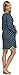 Cornette Maternity Nightdress 654/09 (Darkblue/Green, L)