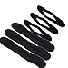 Produktbild flyyfree 6 Magic Schaumstoff Schwamm Clip Hair Styling Donut Bun ehemaligen Maker (3 groß + 3 klein)