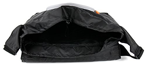 Wasserabweisend – Gepolstert – Stylisch: Schwarze Laptoptasche für Lenovo Modelle ( IdeaPad U300s / U310 / N581 / N586 / S206 / G580 / G585 / G505S / U430p / Z500 / Z610 Touch / Yoga 11S / Yoga 2 Pro / S210 Mini / 305 Notebook ) - 4