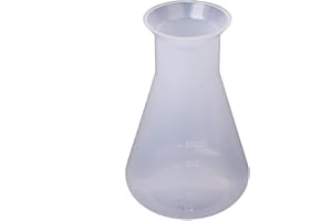YIZAN Kunststoff Transparent Labor chemische Erlenmeyerkolben Behaelter Flasche - 250ml