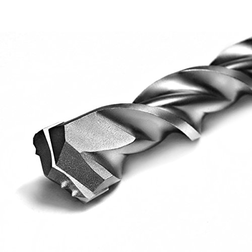 S&R Professional Hammerbohrer SDS-Bohrer-Set, Betonbohrer SDS Plus 6-tlg: 5,6 ,8 x 110mm; 6,8,10, x 160mm für Beton, Granit, Stein. Bohrer für Bohrhammer und Schlag-Bohrmaschine. MADE IN GERMANY - 5