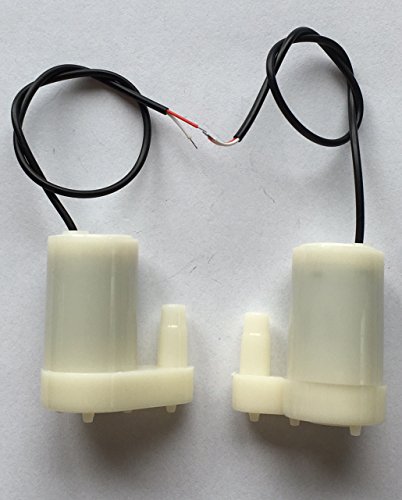 3-6VDC mini watering system pump, indoor watering pump, Mini Aquarium Tauchpumpe Wasserpumpe, Aquariumpumpe, (2) stk. - 5