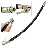 Bicycle Motorbike Car Tire Inflator Rubber Air Hose 15