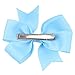 NIPOO 20 pcs 3"Bow Ribbon Alligator Hair Barrettes for Girls