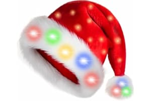 HOTUVEP Santa Hat for Adult