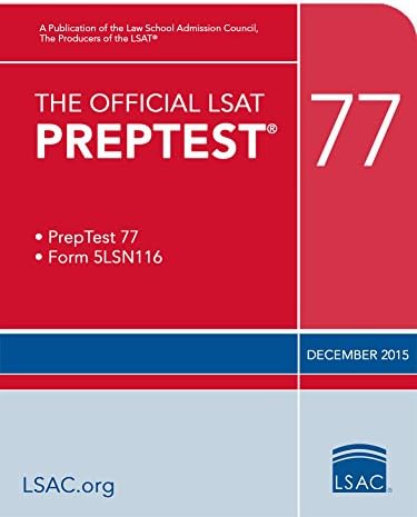 The Official LSAT PrepTest 77