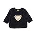 Steiff Unisex Baby Classics Nicky 0002881 Crew Neck Long Sleeve Sweatshirt, Blue (marine ), 6-9 Months (Manufacturer size: 74)