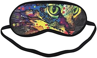 ATEM139 cat mysterio gaze Eyes Sleeping Mask Blindfold Soft Padded Eye Sleep Masks Travel Relax