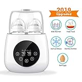 ❤Überhitzungsschutz & Sicherheitsmaterialien❤: Wenn das Wasser im Flaschenwärmer trocken ist, schaltet sich der Flaschenwärmer automatisch aus. Dieser Flaschenwärmer besteht aus lebensmittelechtem PP-Material. *Bitte stellen Sie die Flasche vor dem Erhitzen auf das Regal.* Bei Fragen wenden Sie sich bitte direkt an uns.●E-Mail: service@eivotors.com●