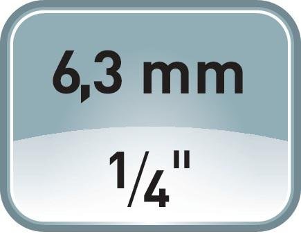 KAYSER 05937 Einschnitt-Gewindebohrer-Bits-Satz HSSG,Inhalt: je 1 St¿ck M3, M4, M5, M6, M8, M10 - 3