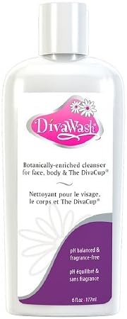 1 x DivaCup DivaWash Natural DivaCup Cleaner - 6 fl oz