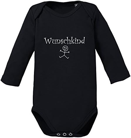 LittleBigFamily Baby Boys' Bodysuit black black 04-06 Monate
