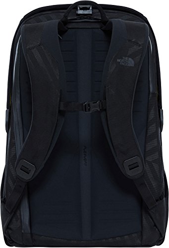 The North Face Access 28  L schwarz Rucksack       Rucks  cke  schwarz  monoton  Vordertasche  Handyfach  Tablet Pocket  Rei  verschlussfach  Rei  ver