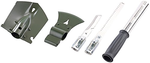 Semptec Urban Survival Technology 6in1-Multi-Werkzeug-Spaten für Outdoor mit Messer, Säge, Beil & Co. - 2