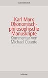 Image de Ökonomisch-philosophische Manuskripte (Suhrkamp Studienbibliothek)