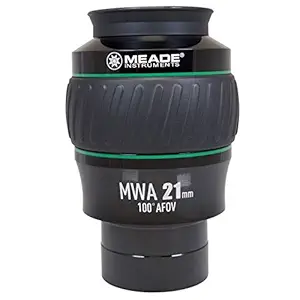 Meade Instruments 607018 Eyepiece, 100 Degree, Mwa 21MM, 2-Inch (Black/Green)