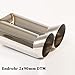 Produktbild Friedrich Motorsport Auspuff Sportauspuff Endschalldämpfer Sportendschalldämpfer ESD mit Endrohr 2x90mm DTM 971412-19