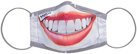 Mom and Baby. Adult Anti Pollution Dust Mask With Activated Carbon Air Filter, PM10 and PM2.5 Protection, Model: Big Smile